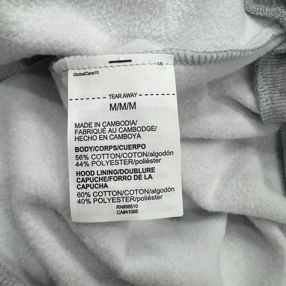 NWT Under Armour Project‎ Rock Rival Hoodie M Sweatshirt Gray Men Gym Workout